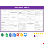 white-paper-format-template