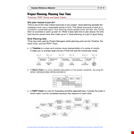 Project Time example document template