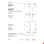 Trial Balance Sheet Example example document template