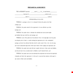 Cohabitation Agreement Template | Protect Your Property & Party Rights example document template