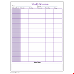 Join us for Retirement Farewell Drinks - Schedule, Weekly Subject Meeting example document template