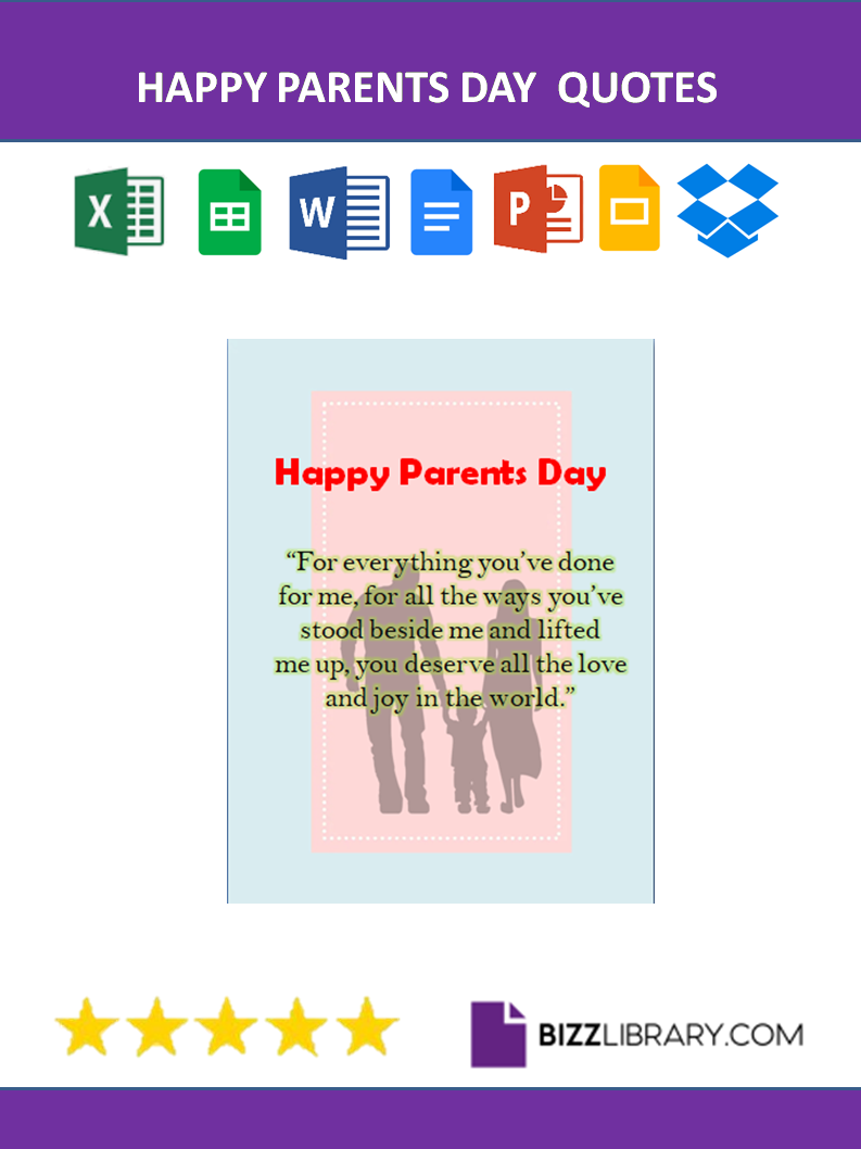happy parents day card