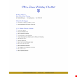Ultimate Wedding Checklist for Brides example document template