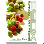 Nutrition Meal Plan Template example document template