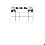 Ten Frame Template for Math Practice - Free Download example document template