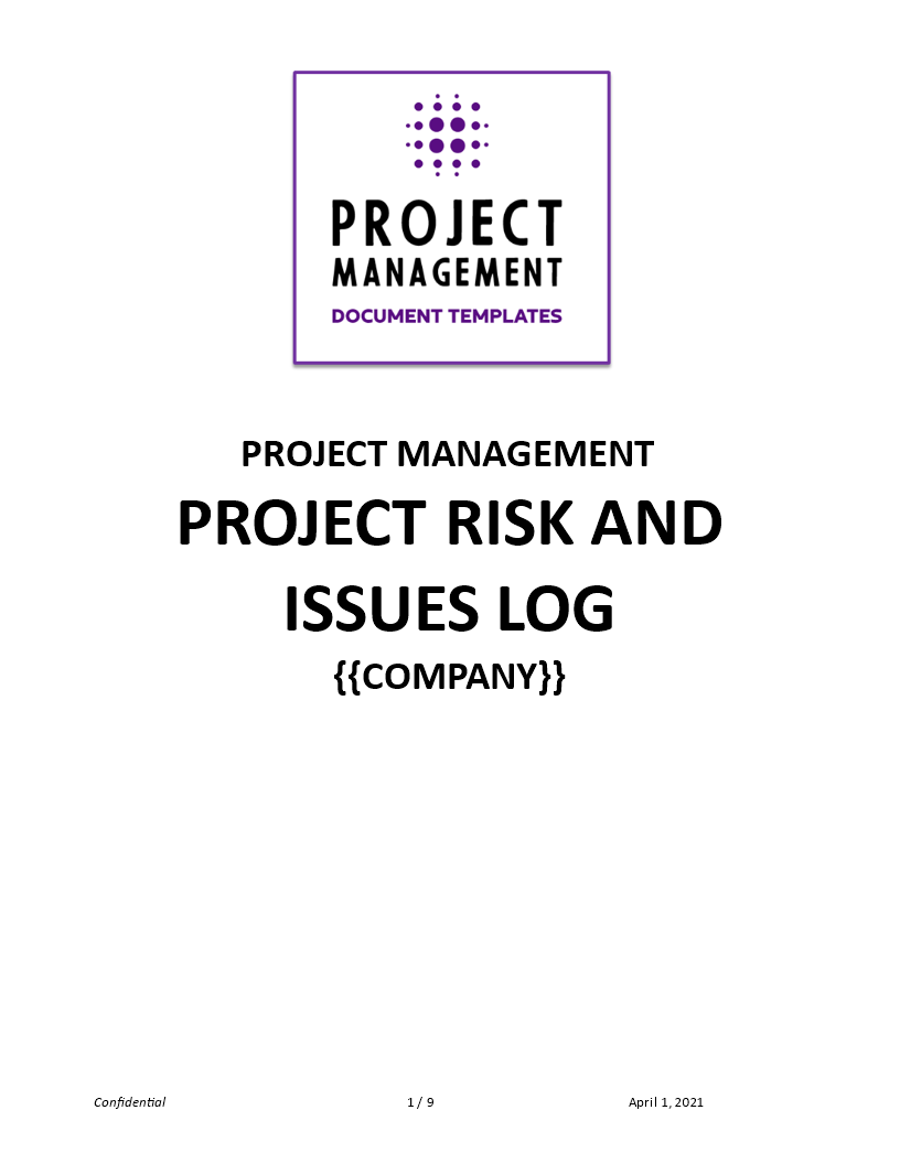 project risks management sample