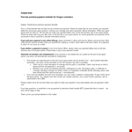 Overdue Payment Letter Template - Please Pay Your Premium within the Grace Period example document template 