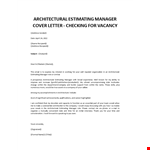 architecture-estimating-manager-cover-letter