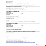 Lost Computer - Find Your Lost Computer's Inventory and Serial Number example document template
