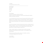 Sample Thank You Email After Second Interview Template example document template