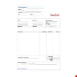 Simple Bakery Invoice Template | Create and Track Invoices Effortlessly example document template 