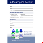 Get Ophthalmic Solutions with Expert Doctor Prescription example document template