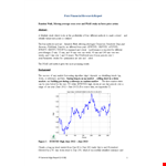 Financial Research example document template