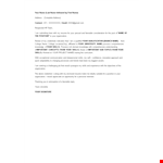 Fresher Resume Cover Letter Format example document template