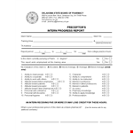 Intern Progress Report | Track Your Ability and Progress in Pharmacy | Preceptor Evaluation example document template