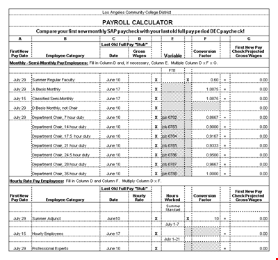 Payroll Calculator