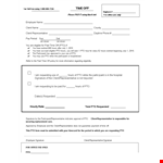 Time Off Request Form Template | Simplify Clients' Time Off Requests & Save Hours example document template