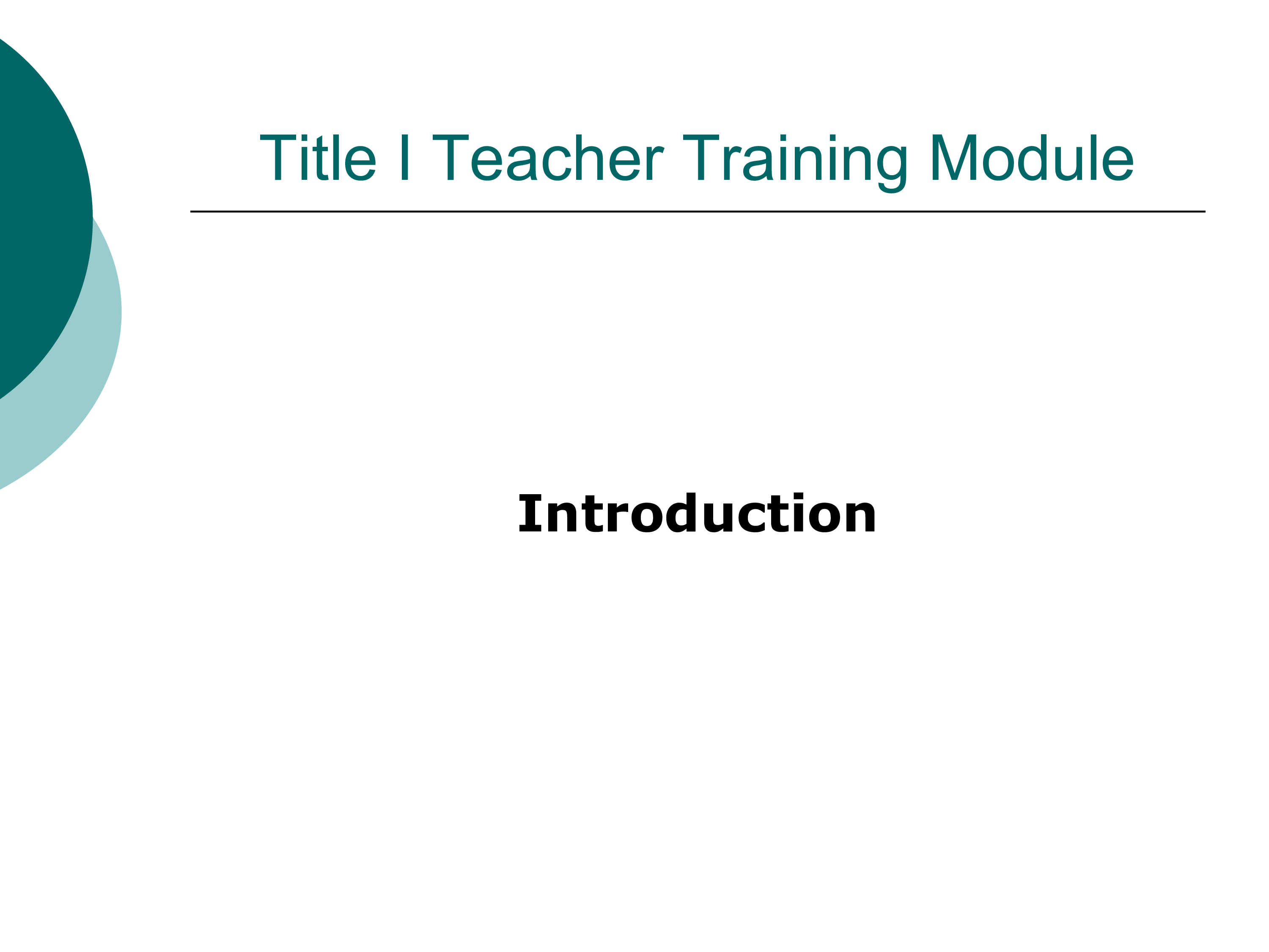 training powerpoint example