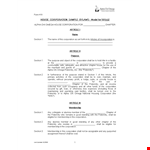 Corporate Bylaws - Structure Your Corporation with Clear Guidelines example document template
