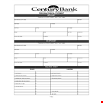 Balance Sheet Template for Personal Financial Statement | Schedule, Address, State, Phone Info example document template