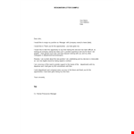 Resignation Thank You Letter To Manager example document template