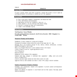 Executive Hrd Resume Sample example document template