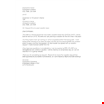 Vacation Request Letter To Boss example document template 
