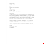 Vacation Request Letter To Boss example document template