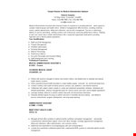 Sample Medical Administrative Assistant Resume | Health, Management, Patient Administrative example document template