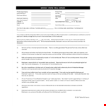 Weekly Crew Deal Memo Template example document template 