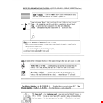 Piano Notes Names Chart example document template