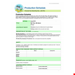 Production example document template