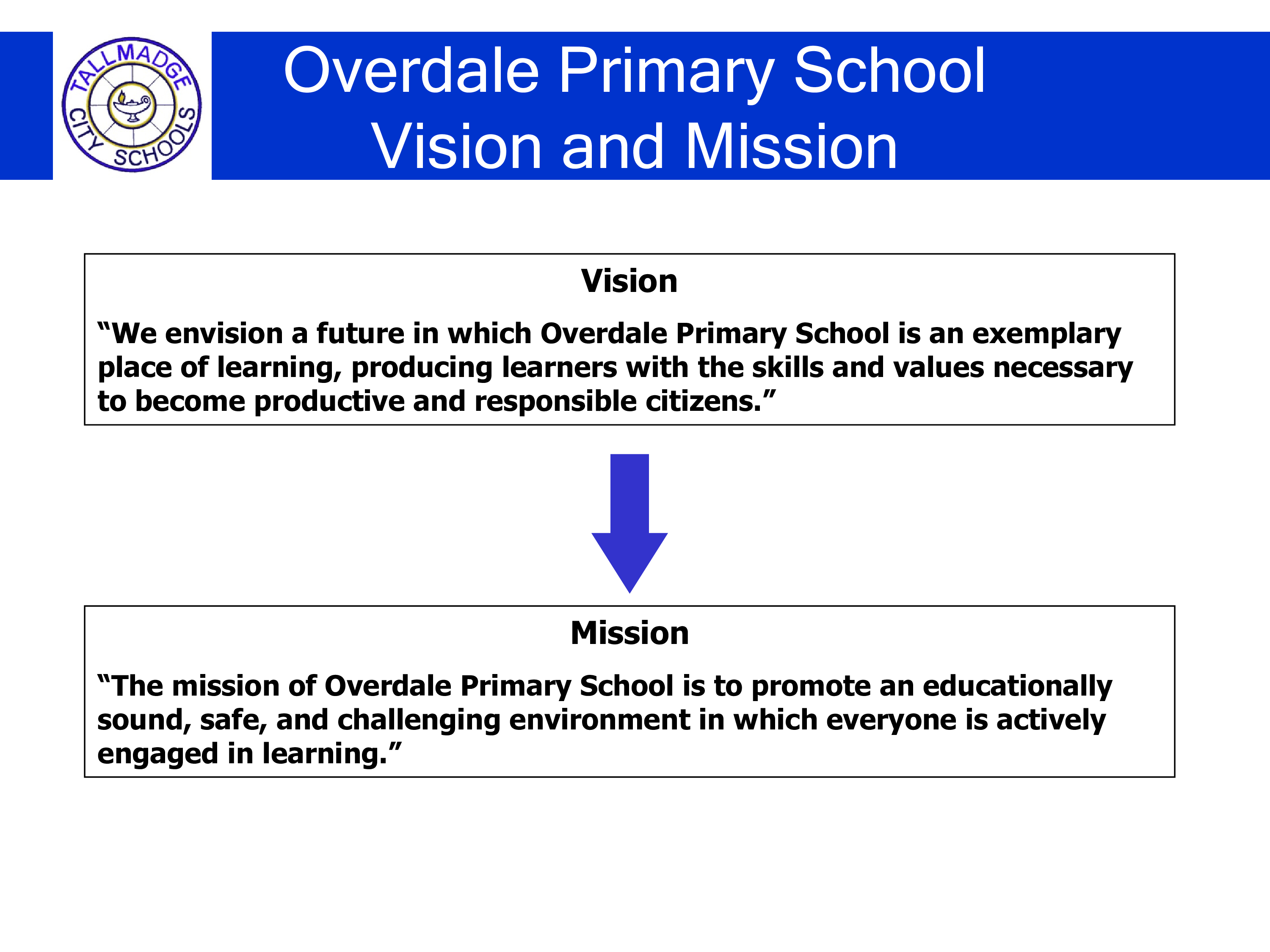 primary school continuation plan example example