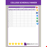 college-schedule-maker