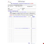 Restaurant Receipt Sample example document template