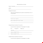 Persuasive Essay Outline Example example document template 