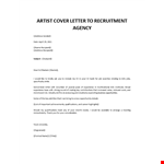 Art cover letter example document template