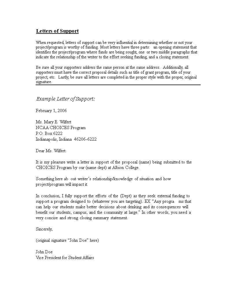 Letter Of Support For Your Project Get The Funding You Need letter-of-support-for-your-project-get-the-funding-you-need
