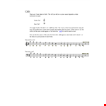 Piano Clef Notes Chart example document template