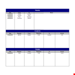 Discover Paris, London & Dublin: Custom Itinerary Plans example document template