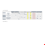 Marketing Gantt Chart Template example document template