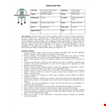 Contract Compliance Officer Job Description example document template