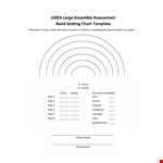 Seating Chart Template - Organize Large Ensembles with Ease example document template