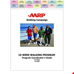 Track Your Runs and Walks: Weekly Running Log and Program example document template