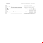 Deposit Slip Template - Easily Record and Track Account Deposits example document template