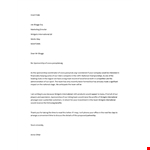 Sponsorship Letter Template - Create Engaging Sponsorship Letters | International Widgets example document template