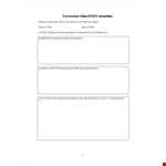 Professional Curriculum Vitae Template Including Academic Experience example document template