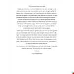 Cute Love Letter To Your Boyfriend example document template 