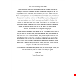 Cute Love Letter To Your Boyfriend example document template