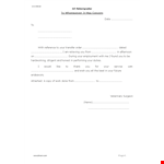 Download Professional Relieving Letter Template - Customize in Minutes example document template